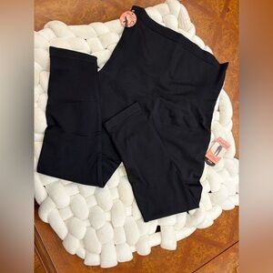 Shapermint Essentials High Waisted Shaping Black Leggings